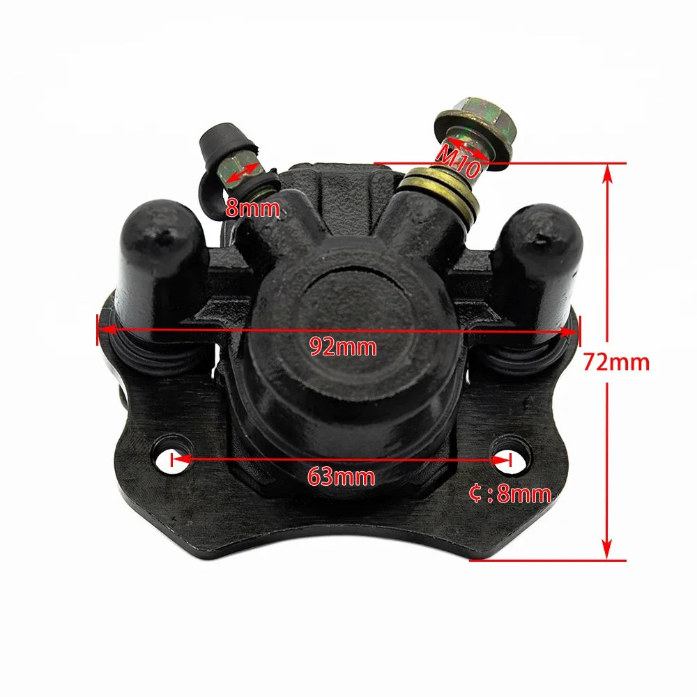   ATV Rear Disc Brakes Calipers Clamp Lower Pump