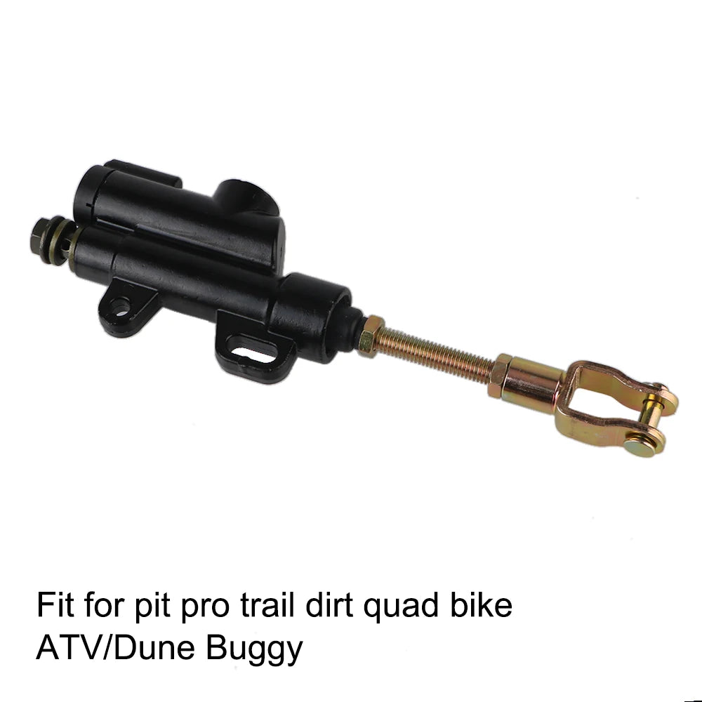   Universal Motorcycle Rear Brake Pump Hydraulic Master Cylinder