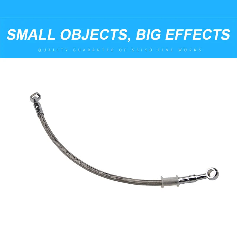   Universal Stainless Steel Braided Motorcycle Brake Oil Hose