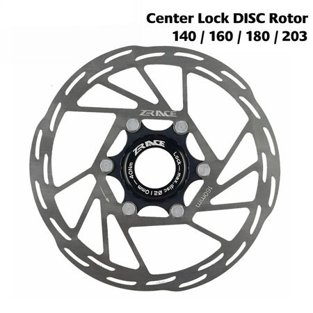   ZRACE Center Lock Brake Disc Rotor - 140mm/160mm/180mm for MTB/Road
