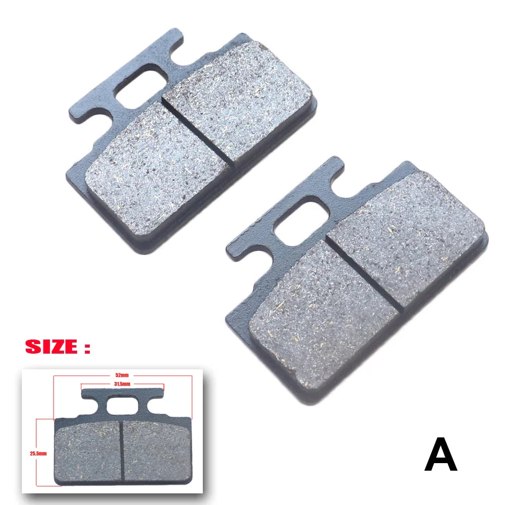   18-Type Hydraulic Brake Pads Set for Chinese Gas Bikes, Dirt Bikes, Taotao, Razor, T-Pro, Viper, Honda, Surron, Tektro, TRP & More