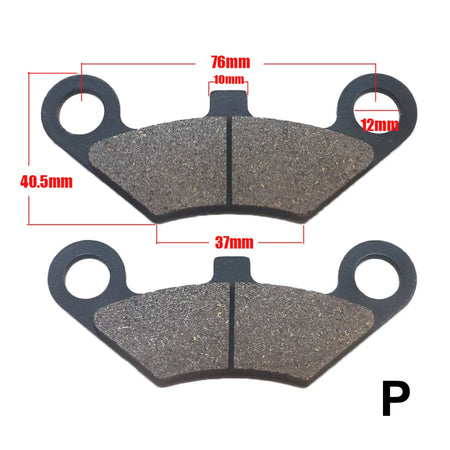   18-Type Hydraulic Brake Pads Set for Chinese Gas Bikes, Dirt Bikes, Taotao, Razor, T-Pro, Viper, Honda, Surron, Tektro, TRP & More