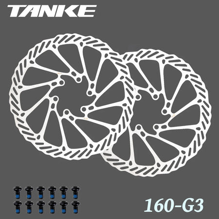   Bike Disc Brake Rotor - 2 Piece with 12 Bolts