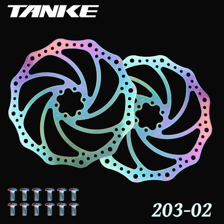   Bike Disc Brake Rotor - 2 Piece with 12 Bolts