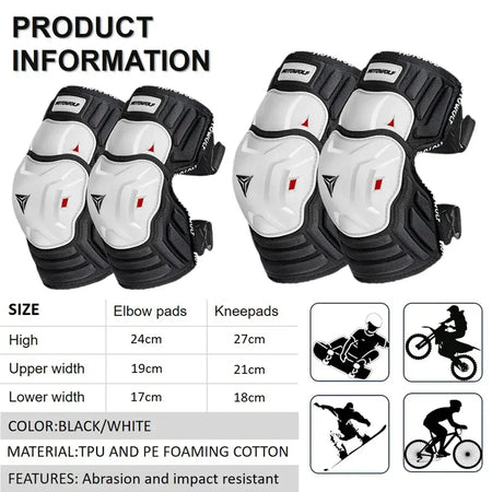 Breathable summer knee guards for cool comfort