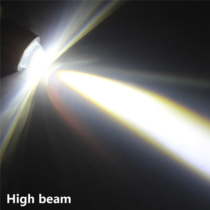 Bright motorcycle LED headlamp