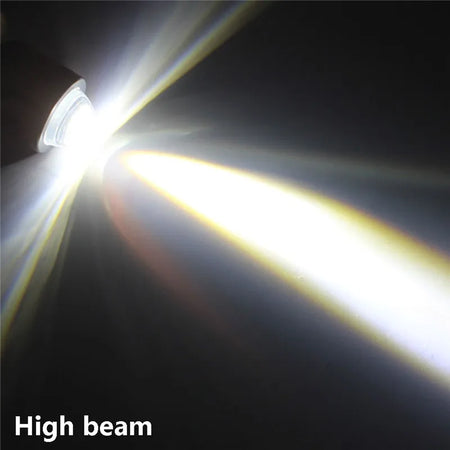Bright motorcycle LED headlamp