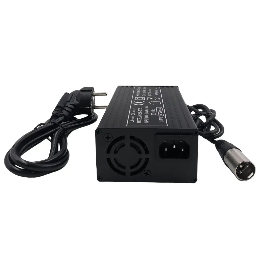 60V Fast Charger 67.2V/5A Fast Charger For 16S 60V lithium Battery Charger XLR Connector Strong Heat Dissipation