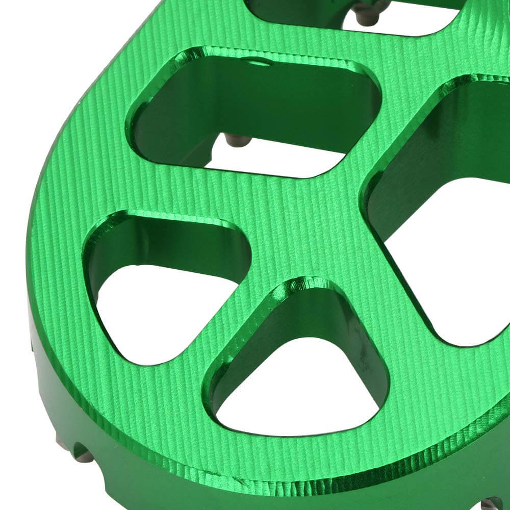 CNC aluminum off road motorcycle foot pegs durable construction