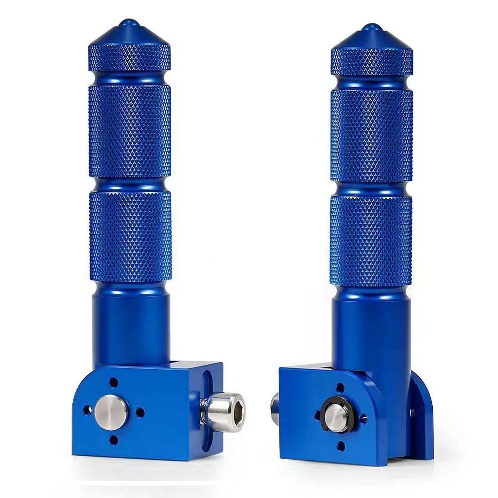 CNC machined motorcycle foot pegs M8 5/16 thread