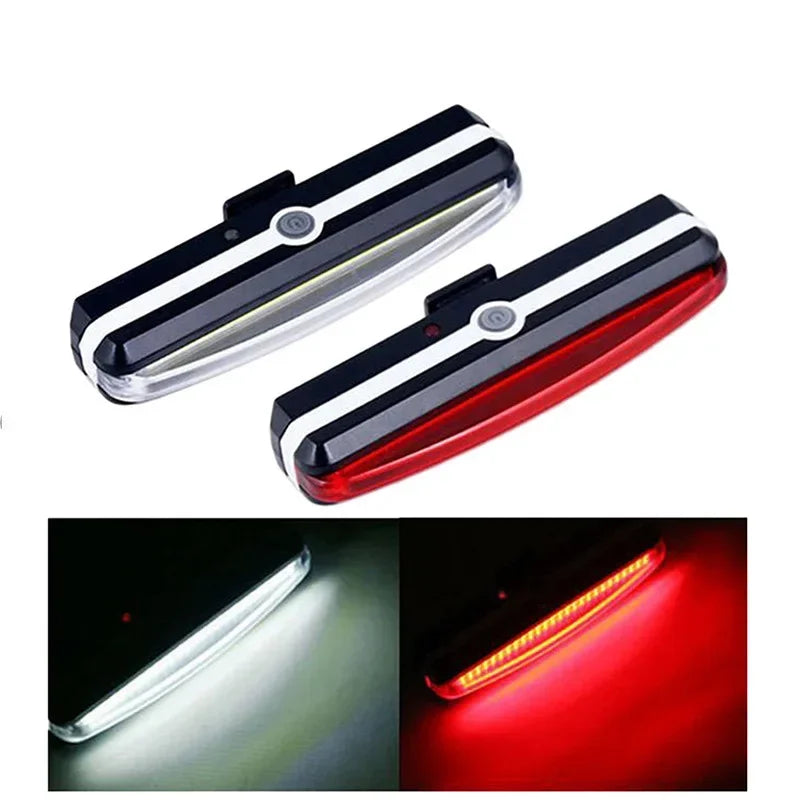 COB LED Bicycle Headlight Taillight