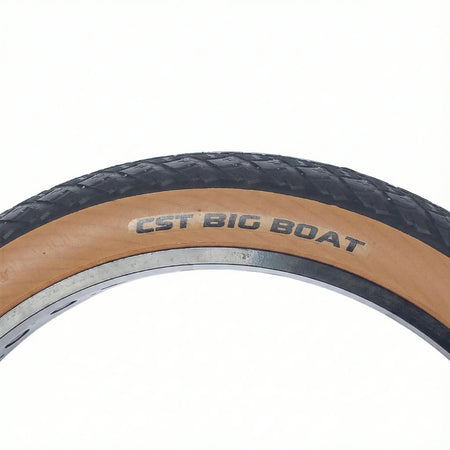 CST 26x4.0 brown sidewall fat bike tire