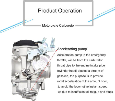 CV 40mm carburetor for Harley motorcycle engines