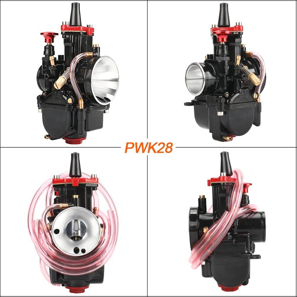Carburetor with multiple jet sizes included