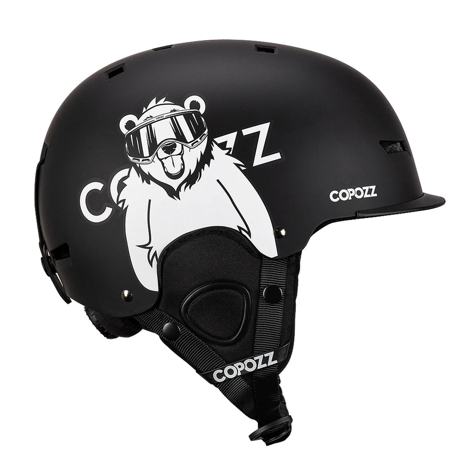 Cartoon print half coverage helmet