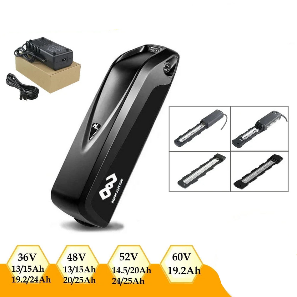 Charging Port of 36V 48V 52V E-Bike Lithium Battery