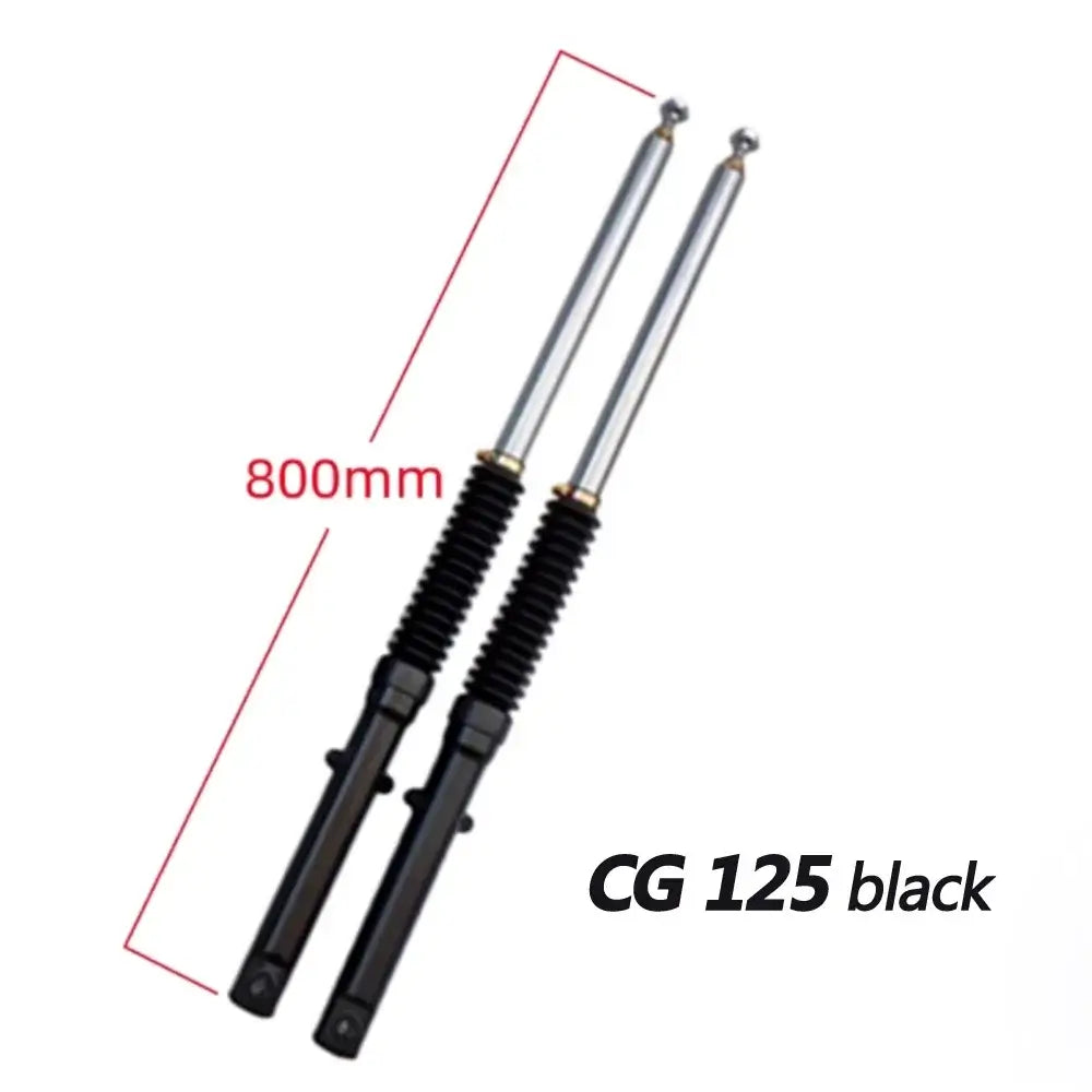 Chrome Finish Front Shock Absorber for Suzuki GN125 Modification