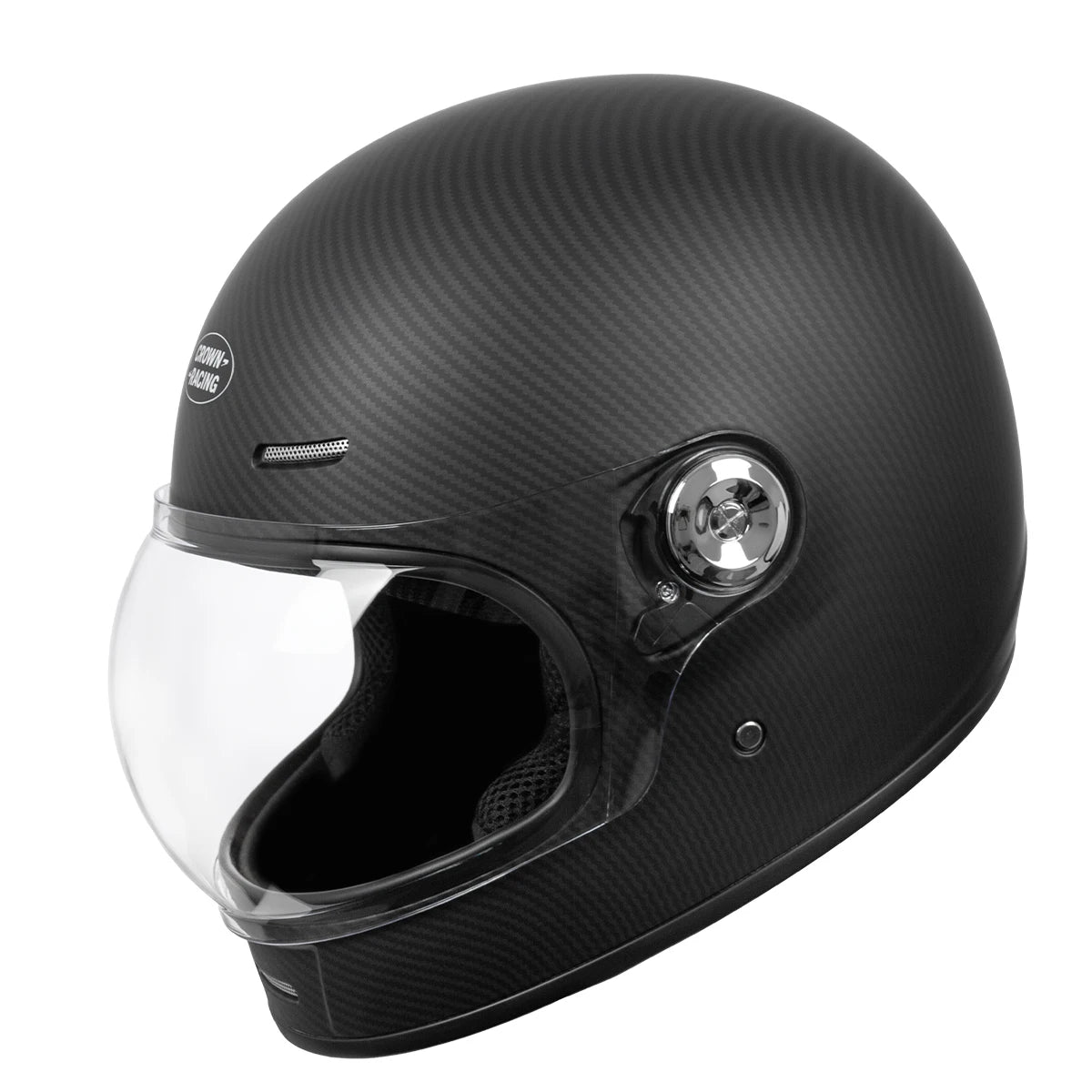 Classic retro motorcycle helmet with strong impact protection