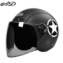Clear shield summer riding helmet