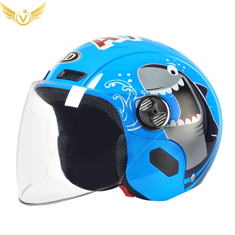 Clear shield summer riding helmet