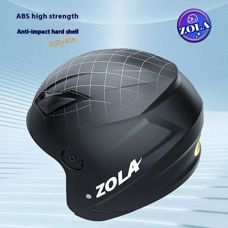 Clear vision safety helmet for improved road visibility in harsh conditions