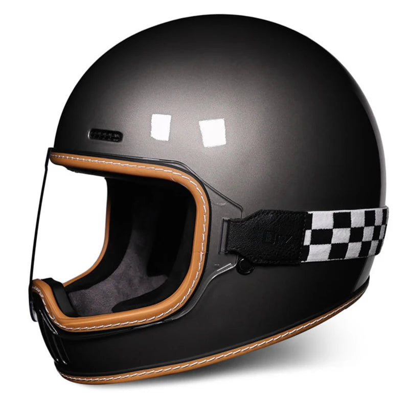 Clear visor full face helmet