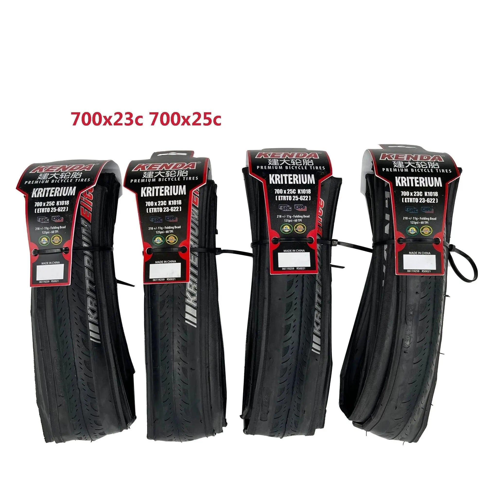   KENDA KRITERIUM (K1018) Road Bicycle Tire - 700x23c & 700x25c