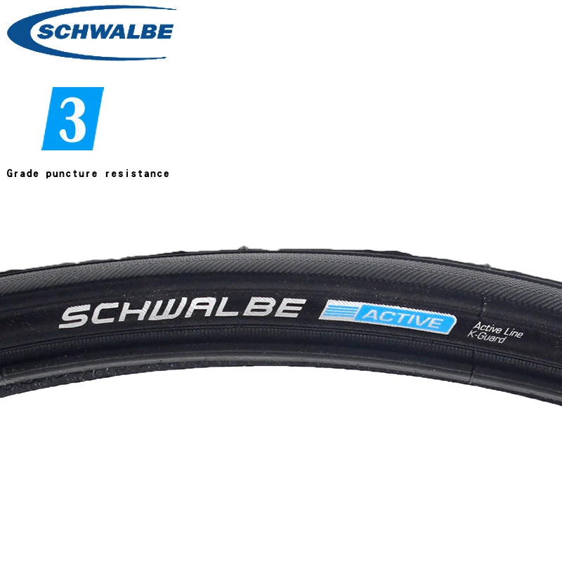 Close-up of Schwalbe RightRun wheelchair tire sidewall