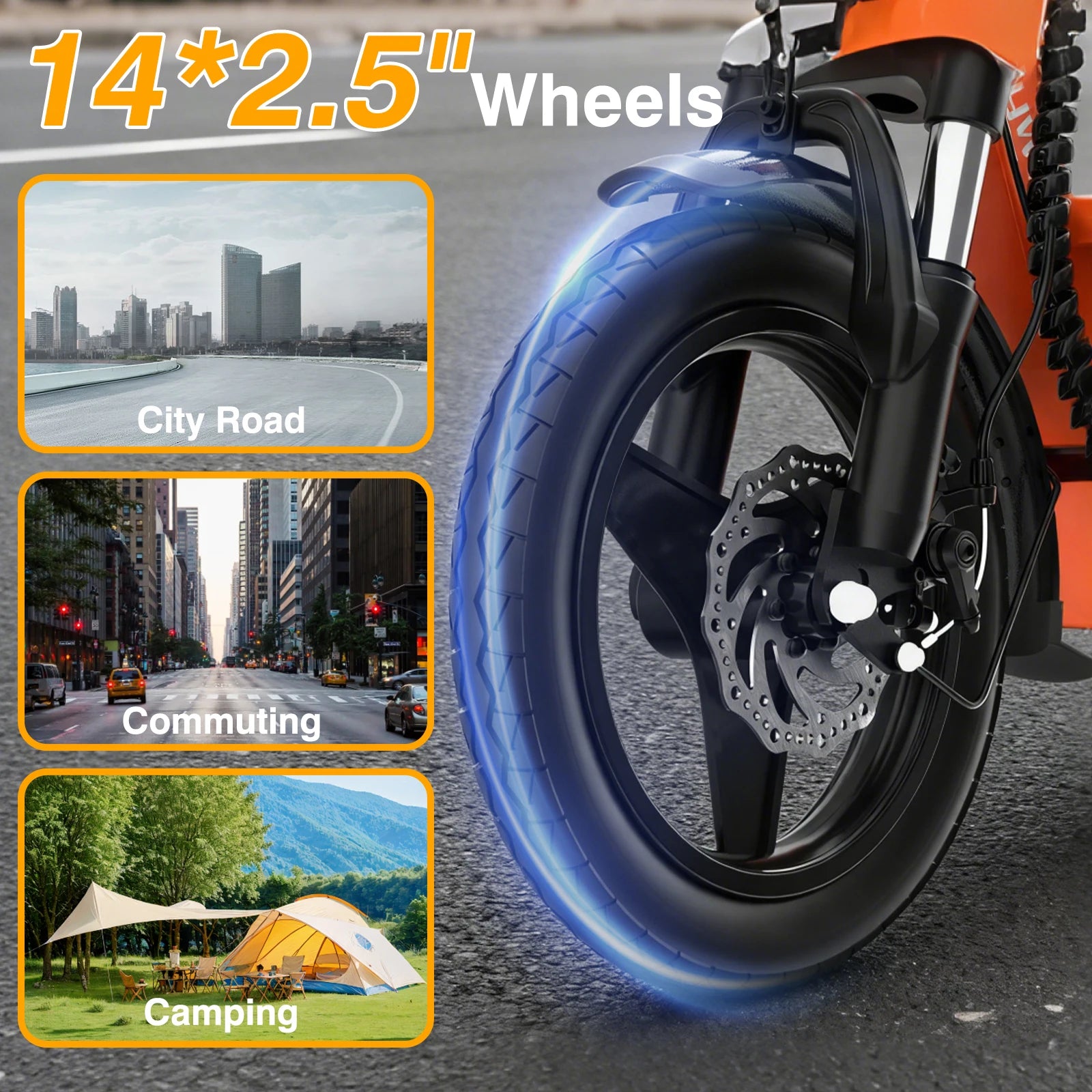 Close-up shot of the ergonomic seat and shock-absorbing suspension on the Bodywel T3 electric scooter model.