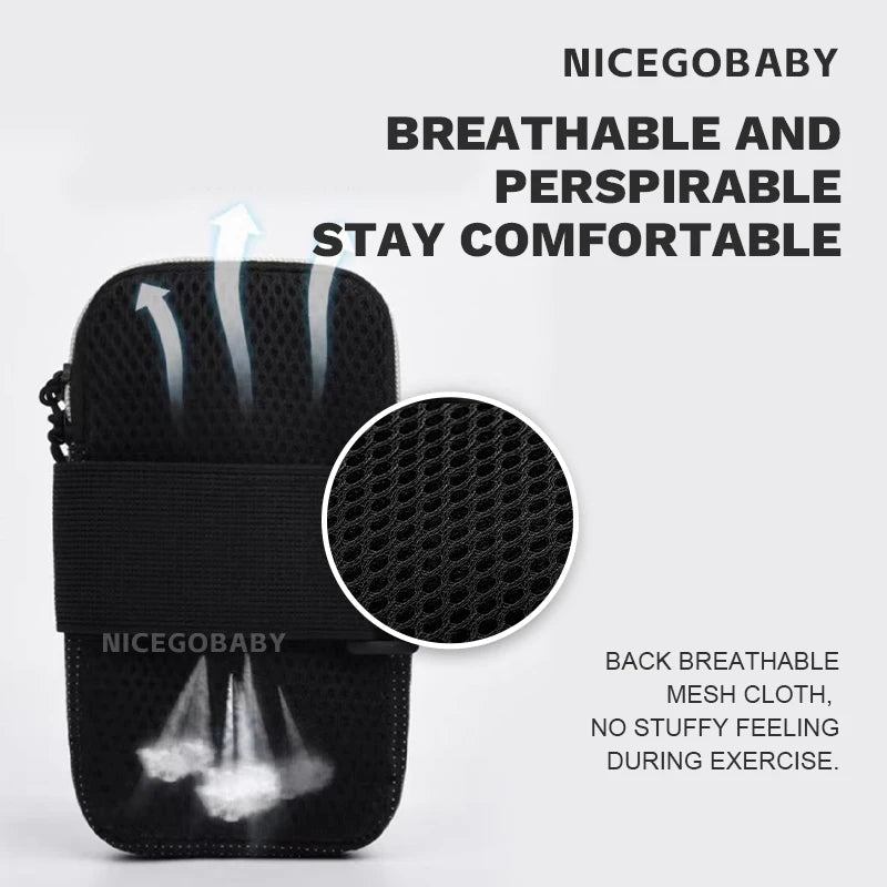 Comfortable Non-Slip Running Arm Bag with Adjustable Fit
