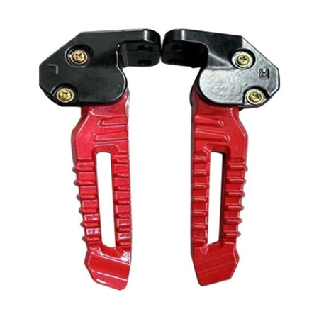 Comfortable motorcycle foot peg support for riders