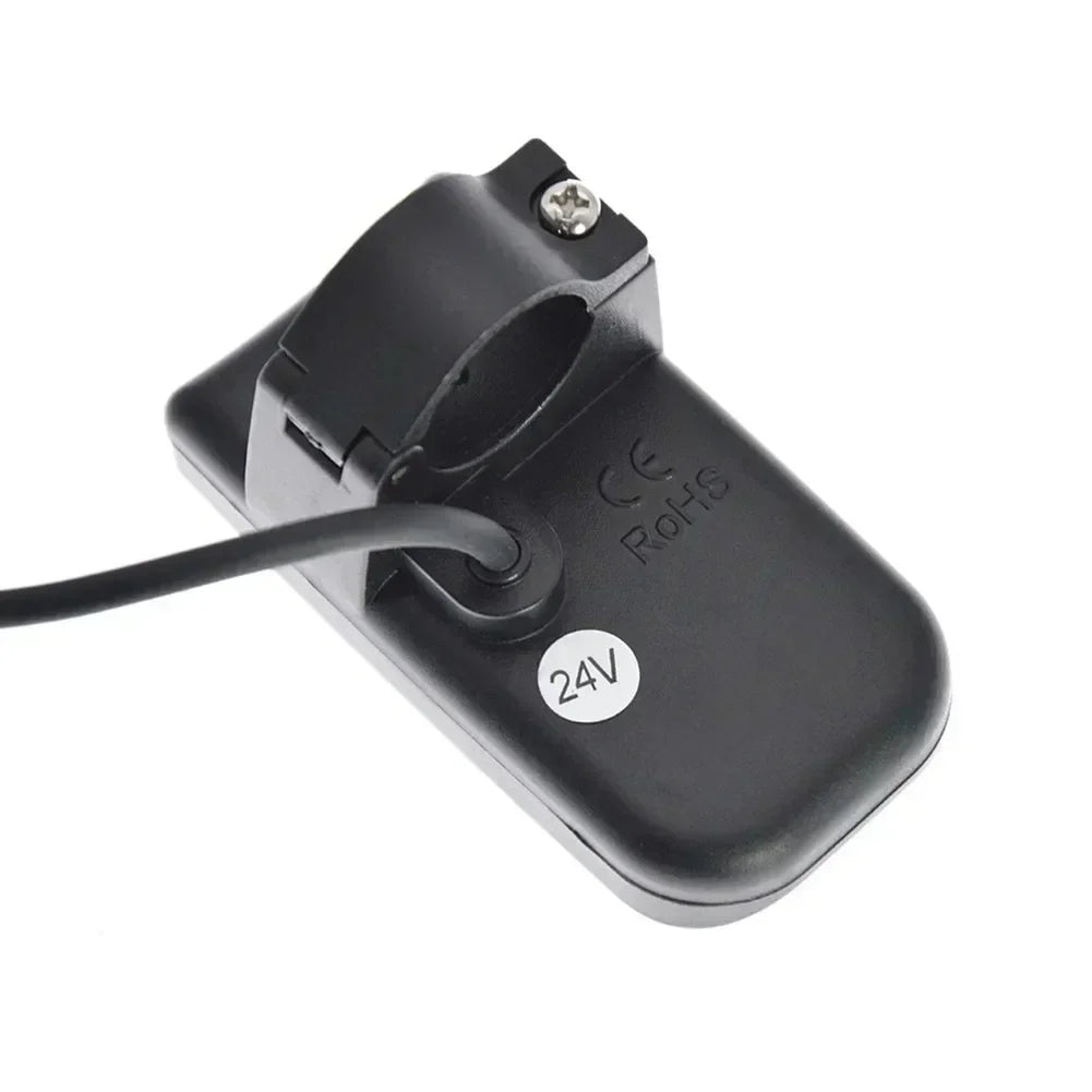 Compact 810 LED interface installed on standard bicycle handle