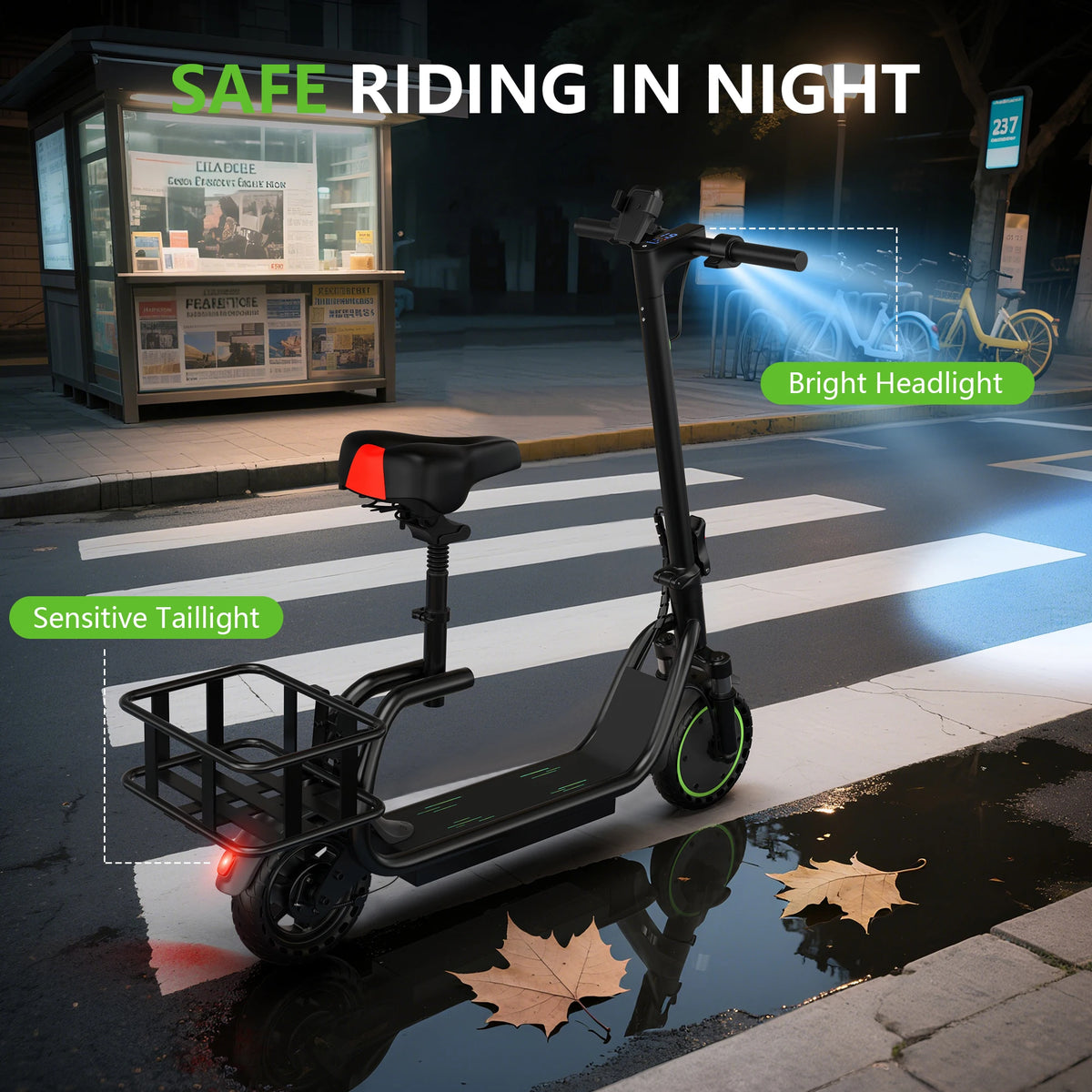 Compact Foldable E-Scooter for Easy Storage and Transport