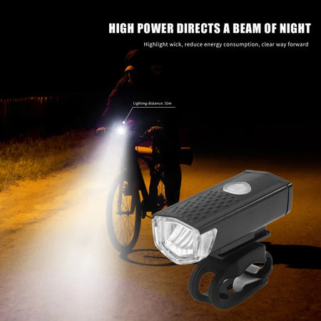 Compact and lightweight bike lights