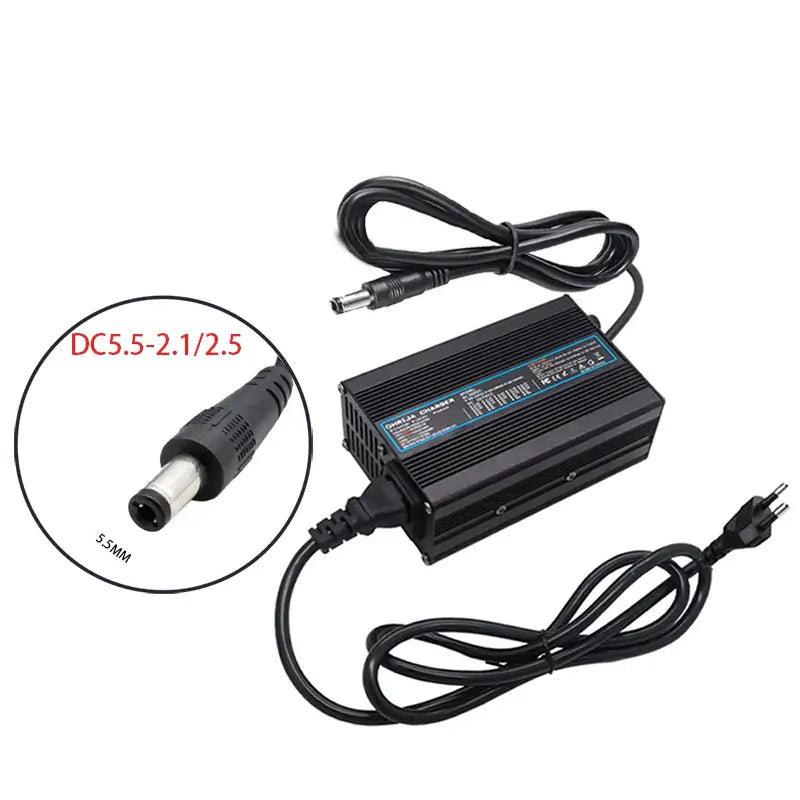 24V 10A Smart Battery Charger for 10Ah-100Ah Lead Acid, AGM & Gel Batteries Electric Wheelchair Fast Charger