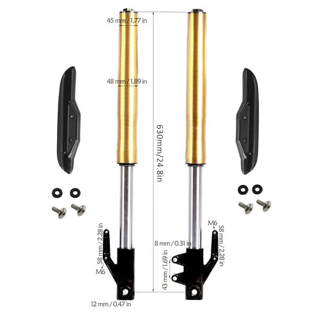 Complete Front Suspension Kit for SSR 110cc 125cc Pit Bikes