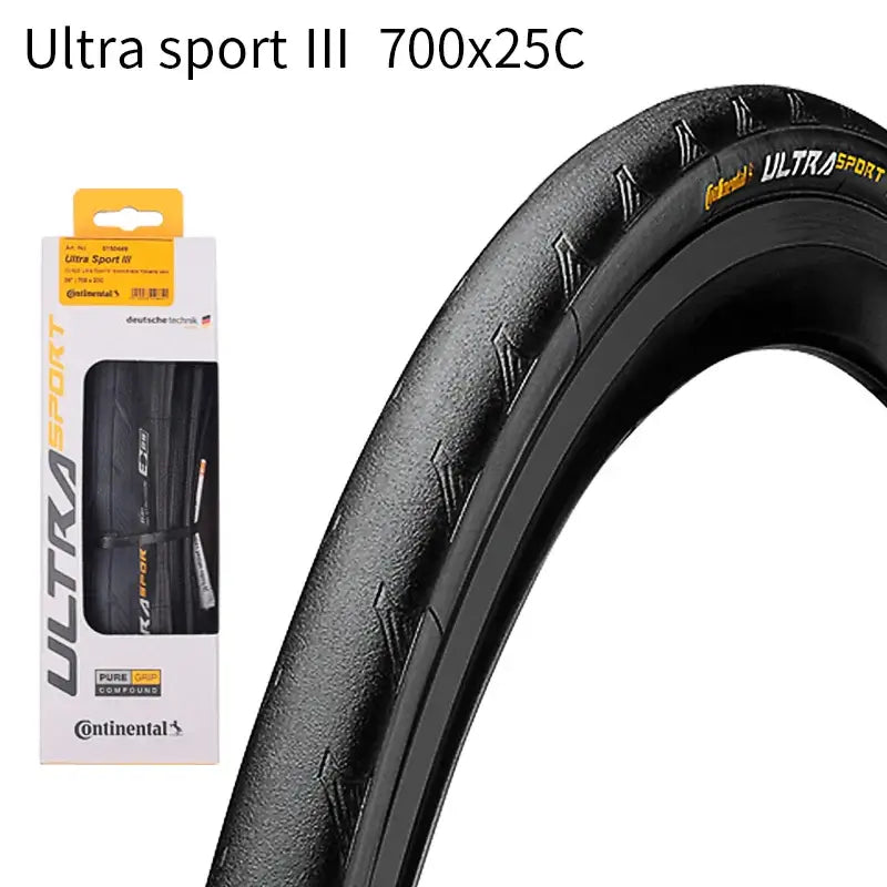 Continental tire for road training rides