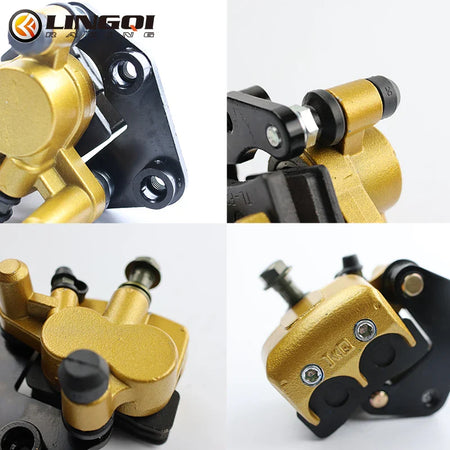 Corrosion resistant front brake caliper for 50cc 125cc motorcycles