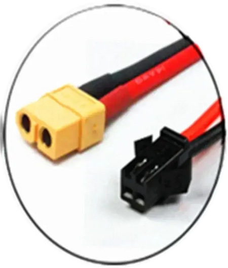 High Capacity 36V 12Ah Lithium Battery - 10S4P Long Range Replacement for 500W 700W Motors connectors