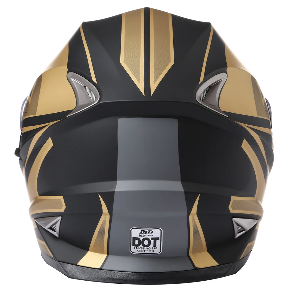 DOT and ECE R22 05 certified full face motorcycle helmet