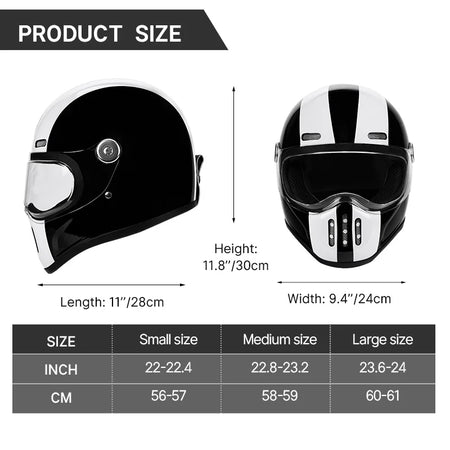 DOT and ECE R22 05 certified riding helmet for safe road use