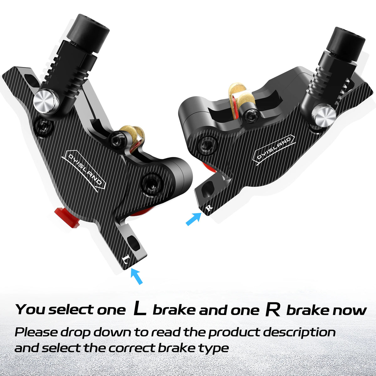 DYISLAND LD210 brake compatible with KuKirin KUGOO Dualtron Kaabo Mantis