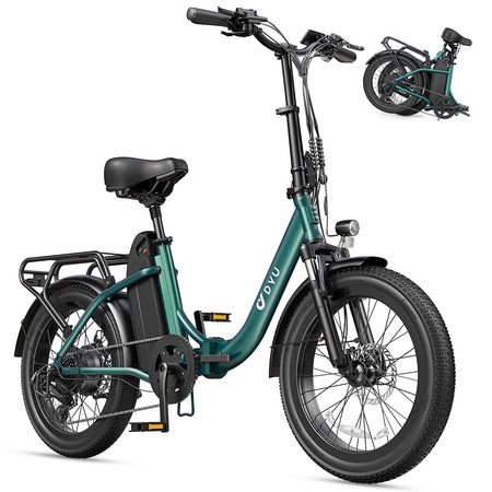   DYU 20" 4.0 Fat Tire Electric Bike 750W 48V 15.6Ah | All-Terrain Adult E-Bike