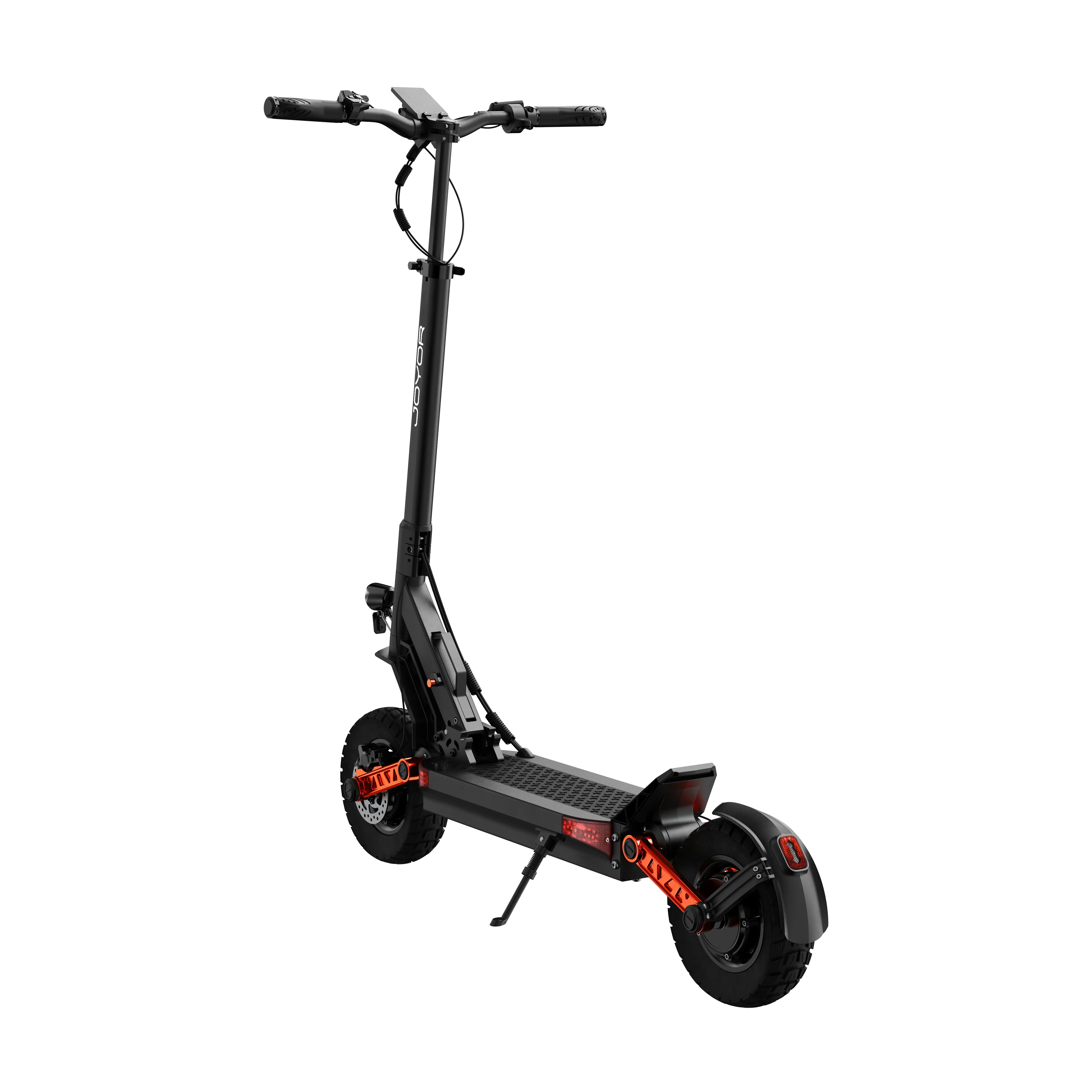 Detailed view of Joyor S10-S-Z handlebar and display