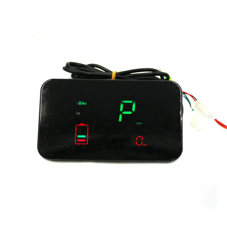 Digital Speedometer with Battery Status Indicator for E-Bikes