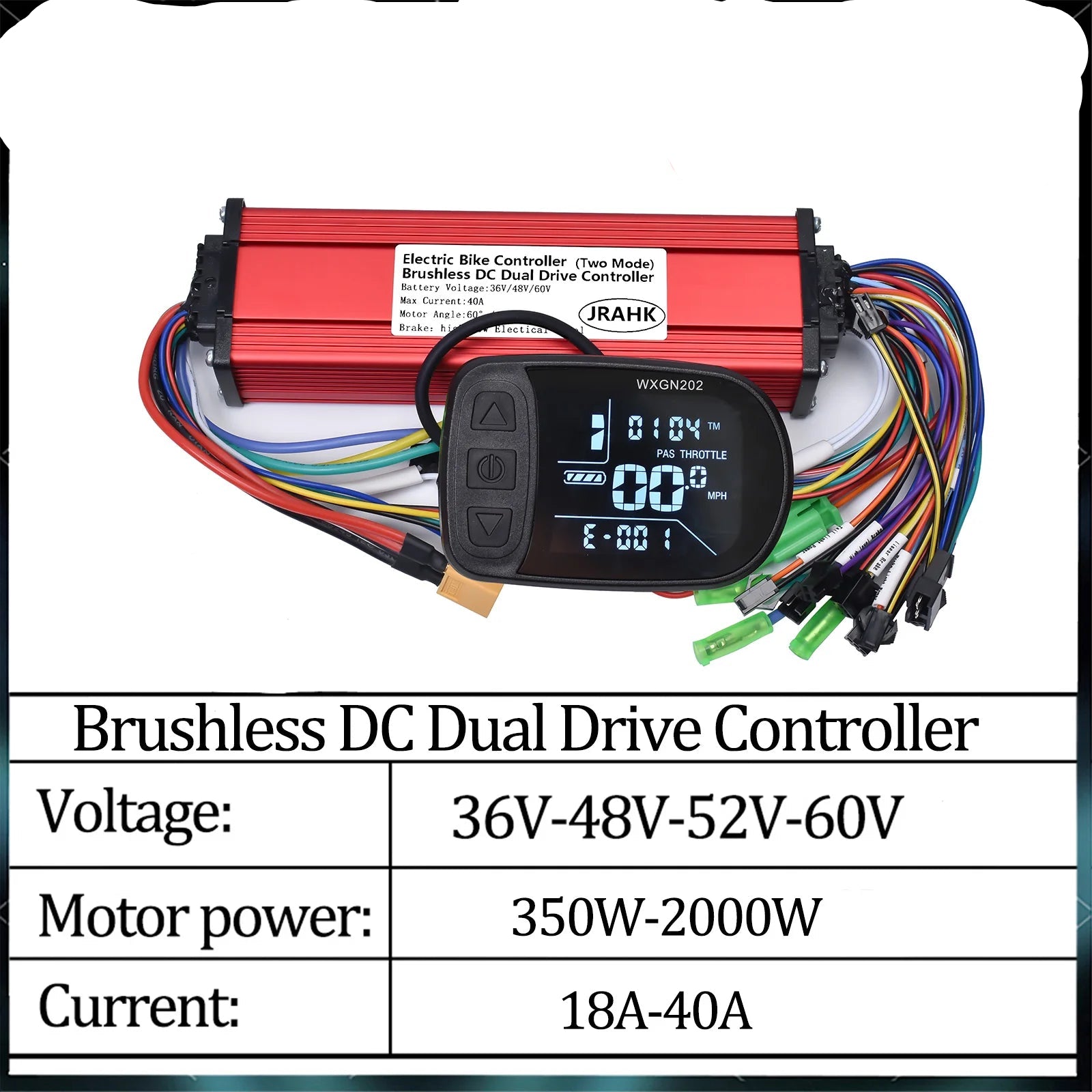 Dual-mode 36V-60V square wave scooter controller
