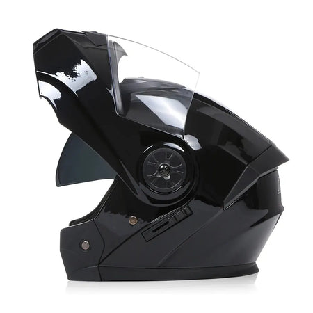 Dual Lens Flip Up Modular Full Face Motorcycle Helmet