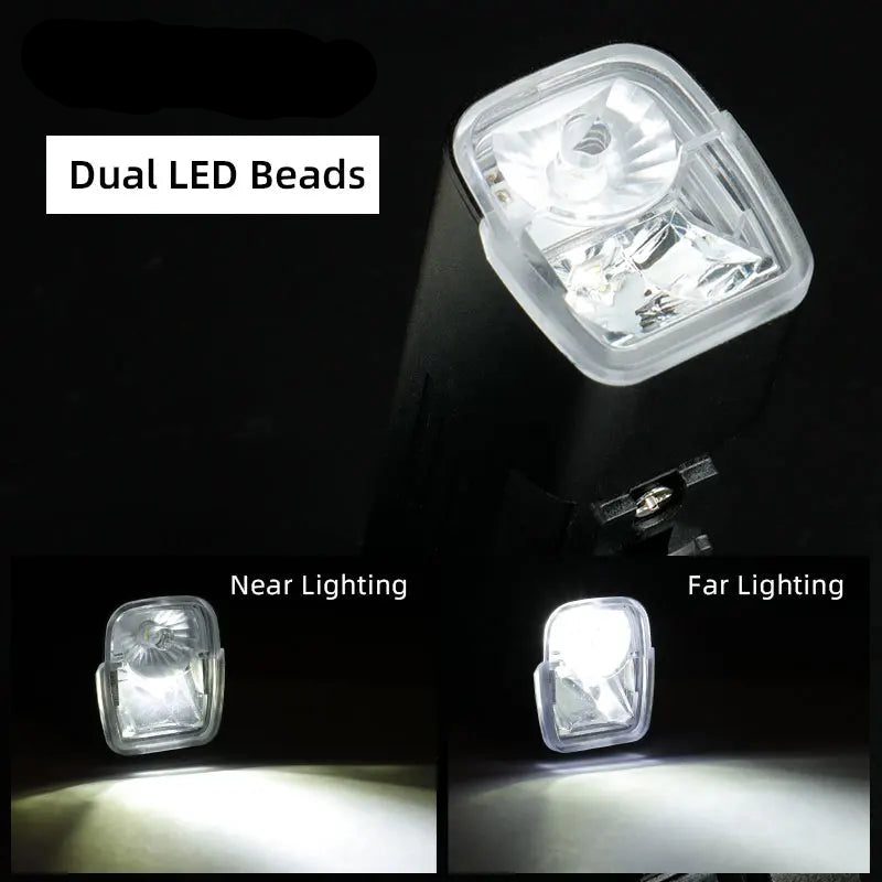 Dual SST20 LED bike headlight