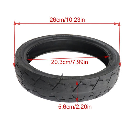 Durable 10 inch trolley tire 270x47-203 wearproof rubber