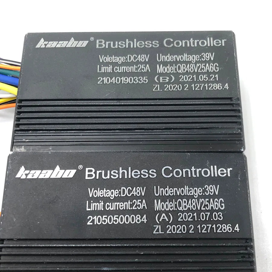 Durable 48V 25A sine wave controller for electric scooter
